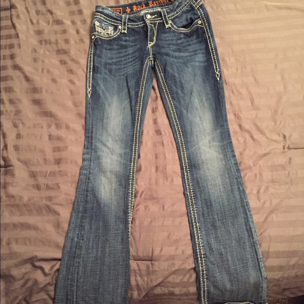 rock revival slim boot jean